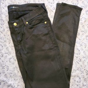 7 For All Mankind High Waist Ankle Skinny Sz31/12